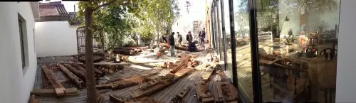这位女木匠把200年老宅搬到了北京 常州几何纹营造学社 这位女木匠把200年老宅搬到了北京 常州几何纹营造学社